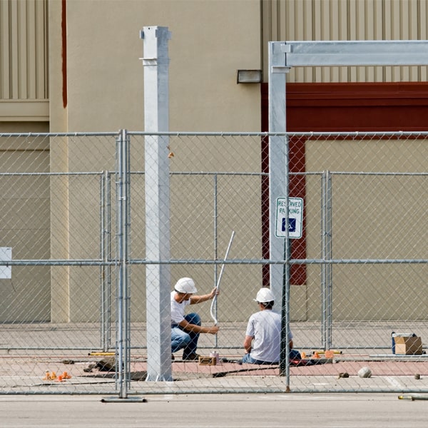 how long can i rent the temporary fence for my construction site or event in Knox County